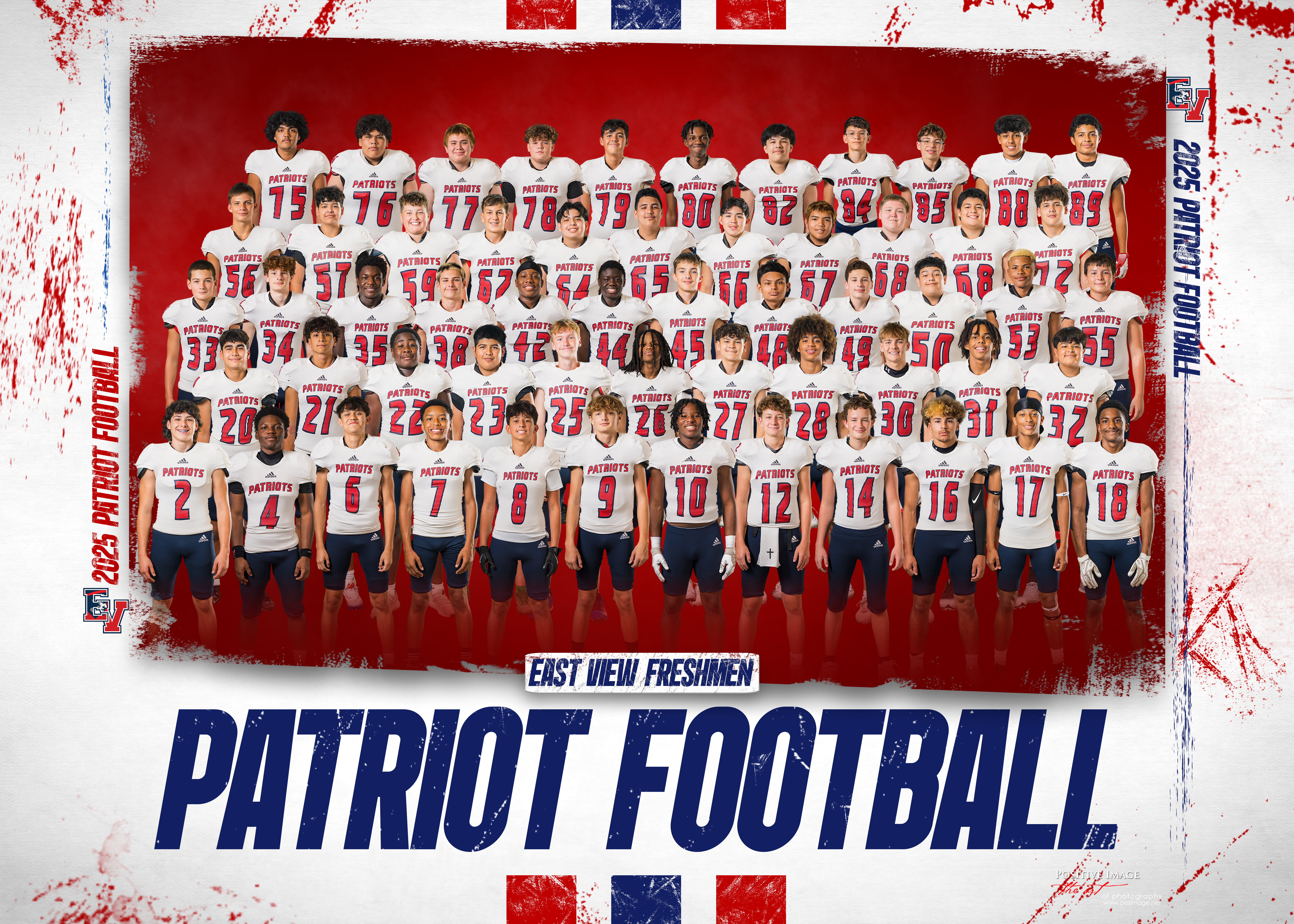 2025 East View Patriots Freshmen Football Team